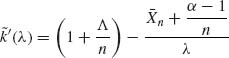 Unnumbered Display Equation