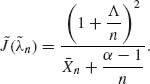 Unnumbered Display Equation