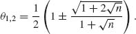 Unnumbered Display Equation