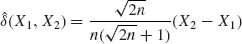 Unnumbered Display Equation