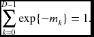 numbered Display Equation