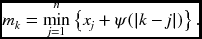 numbered Display Equation