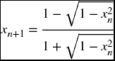 unnumbered Display Equation