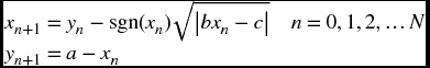 unnumbered Display Equation