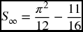 unnumbered Display Equation