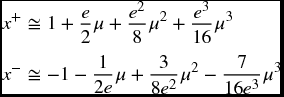 unnumbered Display Equation