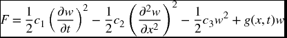 unnumbered Display Equation