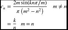 unnumbered Display Equation