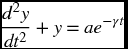 unnumbered Display Equation