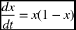 unnumbered Display Equation