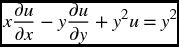 unnumbered Display Equation