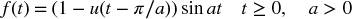 unnumbered Display Equation