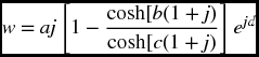 unnumbered Display Equation