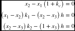 unnumbered Display Equation