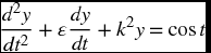 unnumbered Display Equation