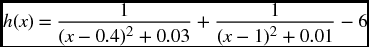 unnumbered Display Equation