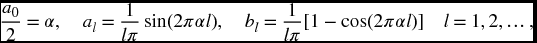 numbered Display Equation