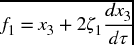 unnumbered Display Equation