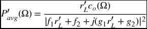 numbered Display Equation