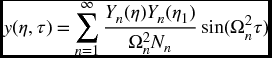 numbered Display Equation