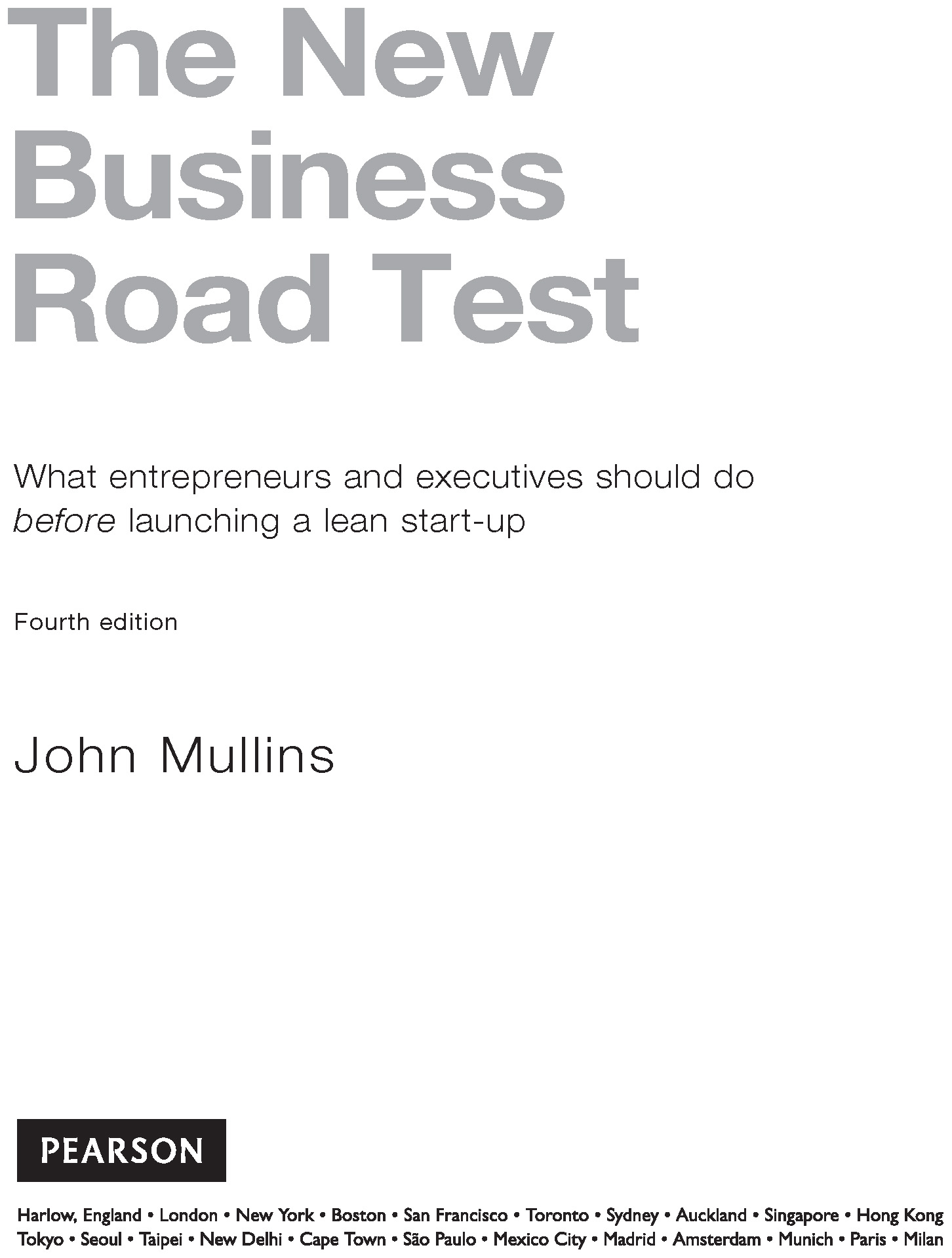 The New Business Road Test