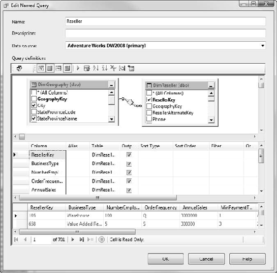 Creating a named query