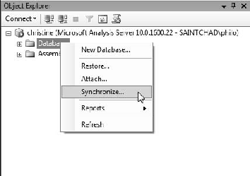 Synchronizing SSAS databases