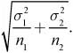 7.4 Two-Sample t-Interval for the Difference Between Two Means