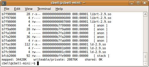 The pmap command—part 2