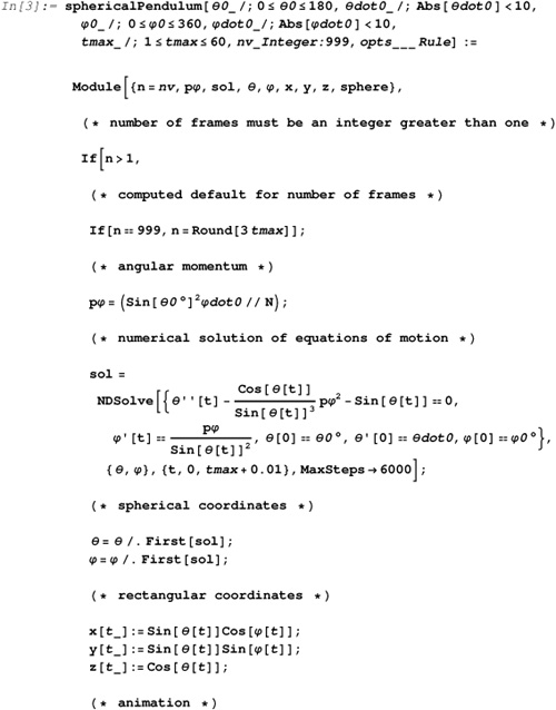 Solution with Mathematica