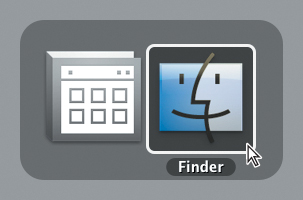 Dragging photos from the Mac OS Finder