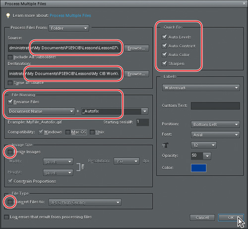 Batch-processing the lesson files