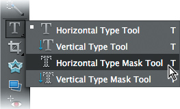 Working with the Type Mask tool