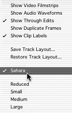 TIPinterface, customizinginterface, customizingTimeline layoutlayoutscustomizingOption keysresizing video trackssavingcustom tracksShift keysresizing video and audio tracksTimelinelayoutTrack Height controltrackscustomizing audioAudio MixerV1 trackV2 trackvideocustomizing Timeline tracks