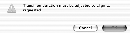 Adjusting Durations and Alignment