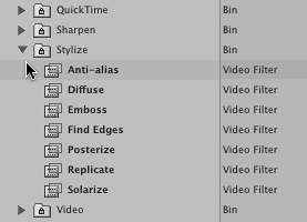 Applying Video Filters