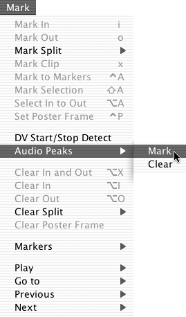 Detecting Audio Peaks