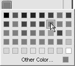 Click the color swatch to open a pop-up color palette, and then click a color in the palette to change the note color.