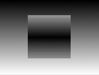 Difference bases the luminance of the foreground pixels on the amount of difference between the foreground and background source. In this case, pixels along the vertical center have no difference and are black, with the difference increasing as pixels move toward the upper and lower edges.