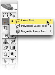 USING THE LASSO TOOL? KEEP IT STRAIGHTcursorsselection shortcuts andkeyboard shortcutscursor andkeyboard shortcutsmodifier keyskeyboard shortcutsselectionLasso tooldrawing straight segmentsselectionsshortcutsshortcutscursor andshortcutsmodifier keysshortcutsselectionstraight segments, drawing,toolsLassoLasso tool