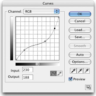 REUSING YOUR LAST CURVE SETTING