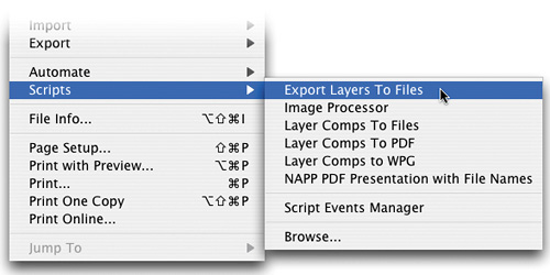 TURNING YOUR LAYERS INTO SEPARATE DOCUMENTS