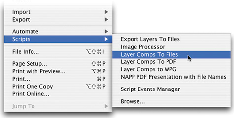 TURN YOUR LAYER COMPS INTO THEIR OWN DOCS