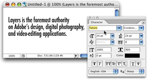 EDITING TEXT WITHOUT HIGHLIGHTING ITAll Layers option,Character palette,editingtextfonts.resizingtext, typepalettesCharacterrasterizing type,text. editingfonts, typetype.rasterizingfonts, texttypeface tips,