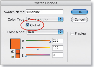 Use Global Color