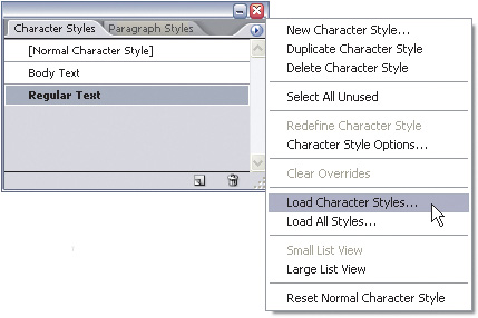 Load Styles from Other Documents