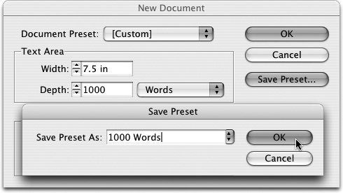 Do you repeatedly use documents of the same size? Create presets to streamline the process of starting new documents.