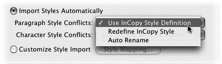 Importing style conflictsStyles Auto Rename optionAutomatically? You can resolve conflicts with one of the three options in this section of the Word Import dialog.