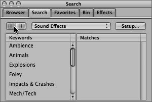 Searching for Sound Effects