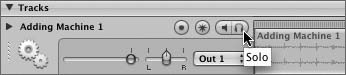 Soloing a Track